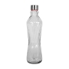 Φιάλη - μπουκάλι γυάλινο Φ8,5Χ31 εκ. 1000 ml με ΙΝΟΧ καπάκι - KESKOR 56273