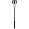 Ηλιακό φανάρι κήπου INOX LED Φ4,5Χ32 εκ. - KESKOR 68347