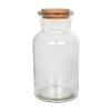Μπουκάλι γυάλινο με φελλό 270 ml Φ6,5Χ12,5 εκ. - KESKOR 56462