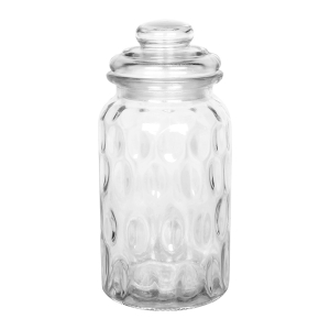 Βάζο αποθήκευσης γυάλινο Φ11Χ22,5 εκ. 1250 ml - KESKOR 44831