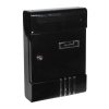 Γραμματοκιβώτιο μεταλλικό 20,5Χ6,5Χ29 εκ. μαύρο με κλειδαριά - KESKOR 41250