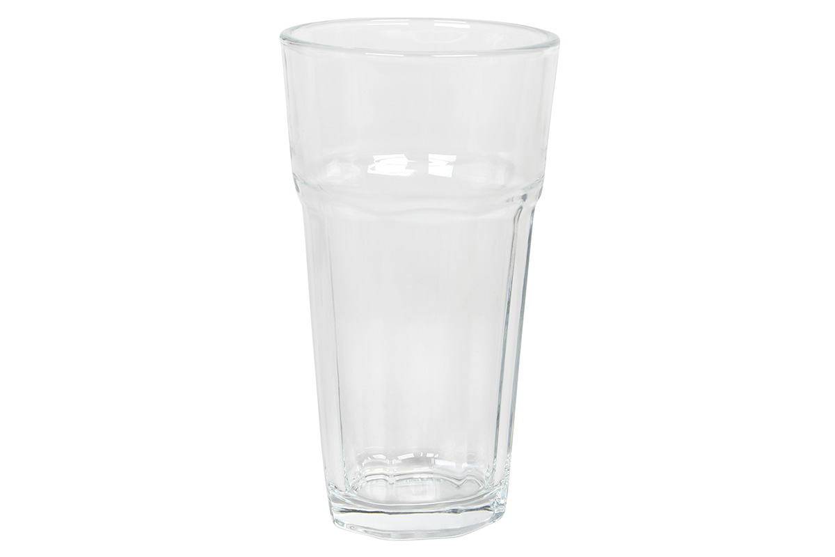 Ποτήρι νερού γυάλινο τεμ. 6 380 ml Φ8Χ14,5 εκ. - KESKOR 61289