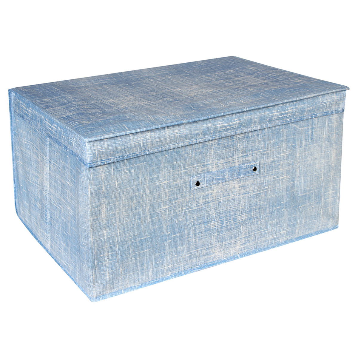 Κουτί αποθήκευσης πτυσσόμενο 60Χ40Χ30 εκ. μπλε - KESKOR 57940-2