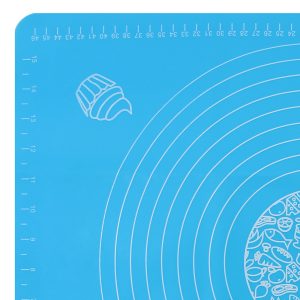 Επιφάνεια ζαχαροπλαστικής σιλικόνης 50Χ40 εκ. Μπλε - KESKOR 65070-4