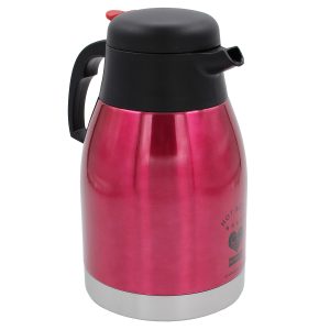 Κανάτα θερμός ΙΝΟΧ 1,5 lt Φ13,7Χ24 εκ. Φούξια - KESKOR 651500-2
