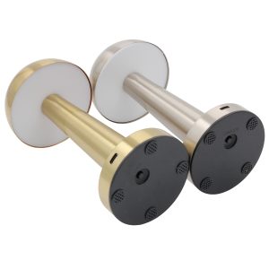 Πορτατίφ μεταλλικό LED επαναφορτιζόμενο (USB) Φ9,5Χ22 εκ. Ασημί - KESKOR 67972