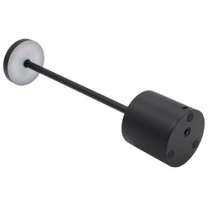 Πορτατίφ μεταλλικό LED επαναφορτιζόμενο (USB) Φ8Χ34,5 εκ. Μαύρο - KESKOR 67973