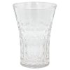 Ποτήρια νερού τεμ. 6 γυάλινα 260 ml Φ8,2Χ12,2 εκ. με ανάφλυφο σχέδιο - KESKOR 68554