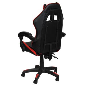Πολυθρόνα γραφείου GAMING 64Χ55Χ111-121 εκ. με PU μαύρο κόκκινο - KESKOR 101-3016-2