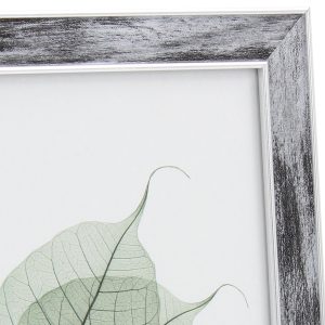 Κορνίζα πλαστική 13Χ18 εκ. Γκρι Αντικέ - Ασημί - KESKOR 82365-1