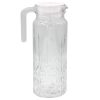 Κανάτα γυάλινη 950 ml Φ9Χ24 εκ. με πλαστικό καπάκι - KESKOR 65677