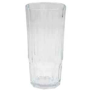 Ποτήρια νερού τεμ. 6 γυάλινα 270 ml Φ6,7Χ13,7 εκ. με ανάγλυφο σχέδιο - KESKOR 55400