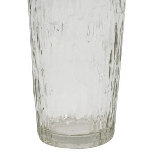 Ποτήρια νερού τεμ. 6 γυάλινα 270 ml Φ6,7Χ13,7 εκ. με ανάγλυφο σχέδιο - KESKOR 55402