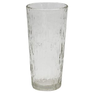 Ποτήρια νερού τεμ. 6 γυάλινα 270 ml Φ6,7Χ13,7 εκ. με ανάγλυφο σχέδιο - KESKOR 55402