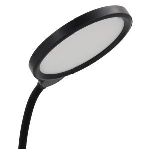 Πορτατίφ γραφείου LED 10 Watt Φ16Χ50 εκ. Μαύρο - KESKOR 82603