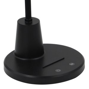 Πορτατίφ γραφείου LED 10 Watt Φ16Χ50 εκ. Μαύρο - KESKOR 82603