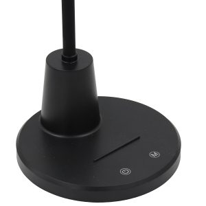 Πορτατίφ γραφείου LED 10 Watt Φ16Χ50 εκ. Μαύρο - KESKOR 82603