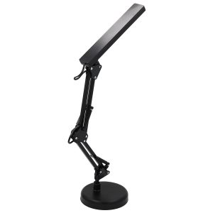 Πορτατίφ γραφείου LED 5 Watt Φ15Χ55 εκ. Μαύρο - KESKOR 82604