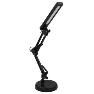 Πορτατίφ γραφείου LED 5 Watt Φ15Χ55 εκ. Μαύρο - KESKOR 82604