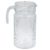 Κανάτα γυάλινη 1600 ml 16Χ12Χ23,5 εκ. με πλαστικό καπάκι - KESKOR 61394