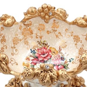Κουπ διακσομητικό Polyresin 35Χ18Χ20 εκ. Γόνδολα Floral - KESKOR 66000