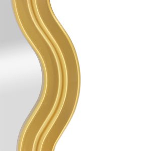 Καθρέπτης τοίχου 50Χ120 εκ. Χρυσός με πλαστικό πλαίσιο - KESKOR 72819