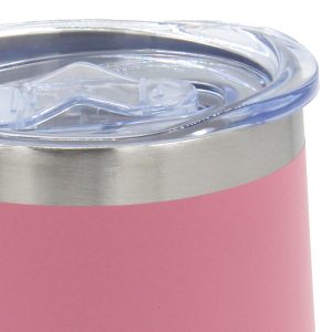 Ποτήρι θερμός ΙΝΟΧ Vacuum 340 ml Φ8Χ12 εκ. Ροζ - KESKOR 42671-1