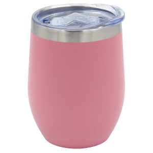 Ποτήρι θερμός ΙΝΟΧ Vacuum 340 ml Φ8Χ12 εκ. Ροζ - KESKOR 42671-1