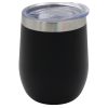 Ποτήρι θερμός ΙΝΟΧ Vacuum 340 ml Φ8Χ12 εκ. Μαύρο - KESKOR 42671-3