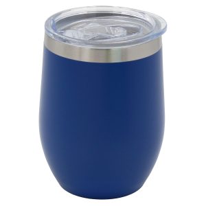 Ποτήρι θερμός ΙΝΟΧ Vacuum 340 ml Φ8Χ12 εκ. Μπλε - KESKOR 42671-5