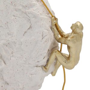 Διακοσμητικό Polyresin 24Χ5,5Χ25 εκ. Εκρού Χρυσό - KESKOR 72301