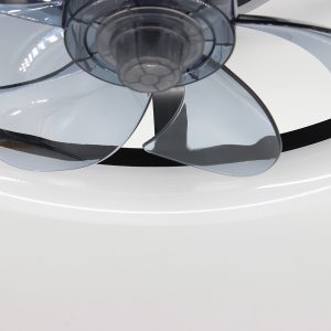Ανεμιστήρας οροφής με 7 πτερύγια Φ48Χ12 εκ. 65 Watt με φωτισμό LED και controller Μαύρο - KESKOR 536601